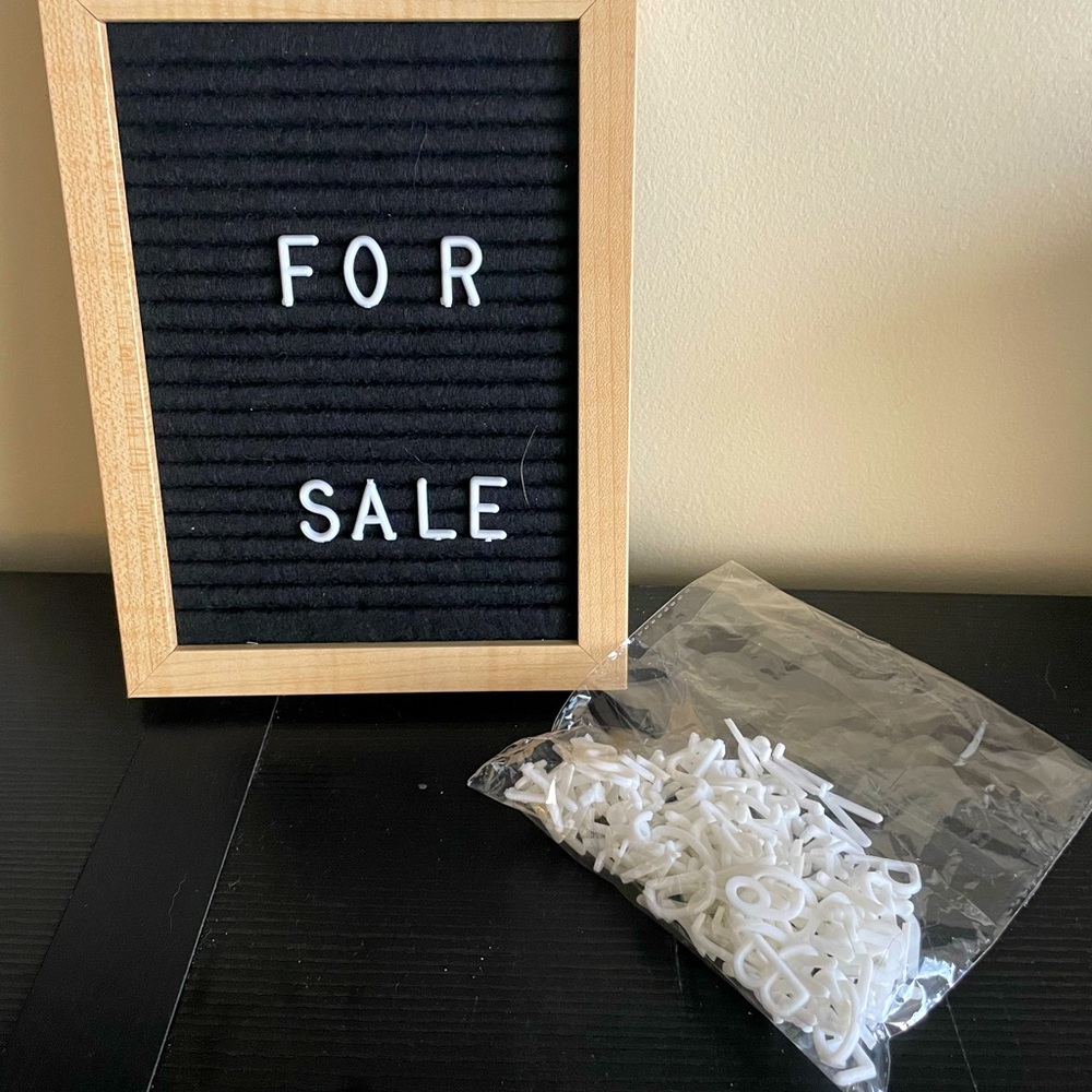Magnetic Letter Board